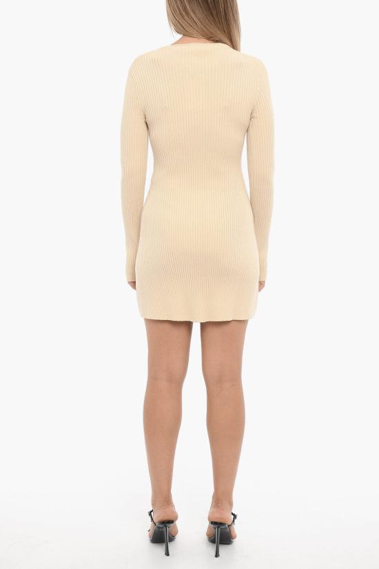  쿠레쥬 숏 원피스 423MRO309FI0001 1004 Beige - COURREGES