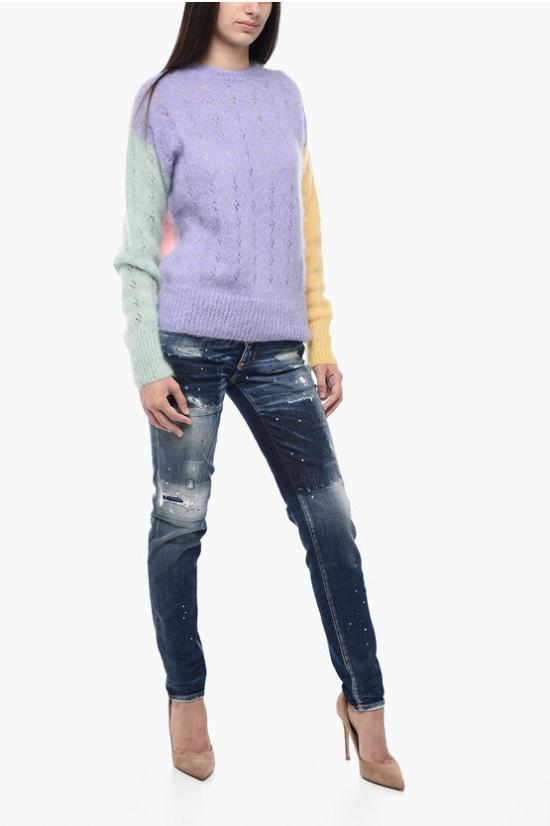  디스퀘어드2 스웨터 S72HA1174 S18357 961 Multicolor - DSQUARED2