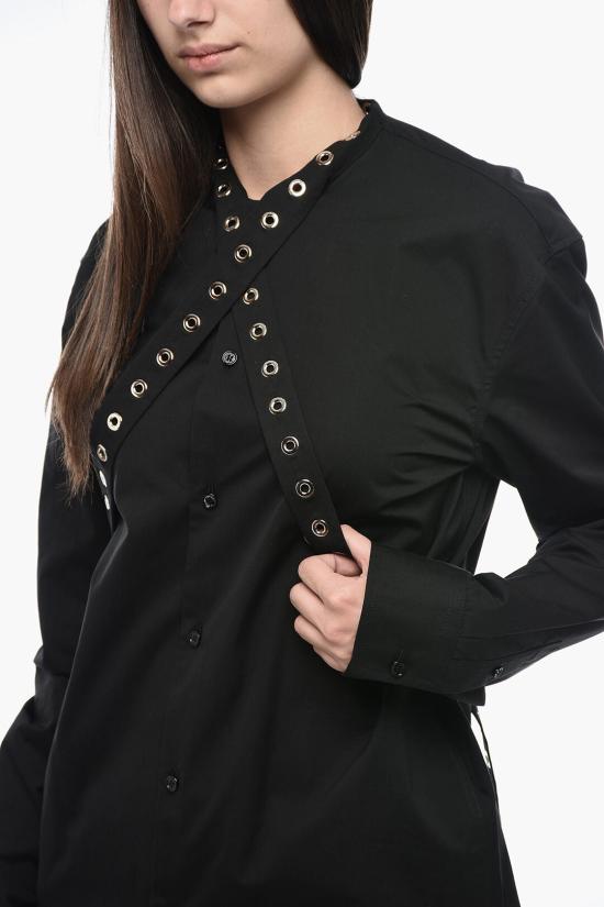  오프화이트 블라우스 OWGE019F23FAB0011000 Black - OFF WHITE