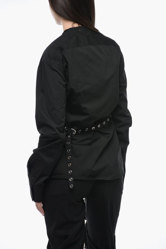  오프화이트 블라우스 OWGE019F23FAB0011000 Black - OFF WHITE
