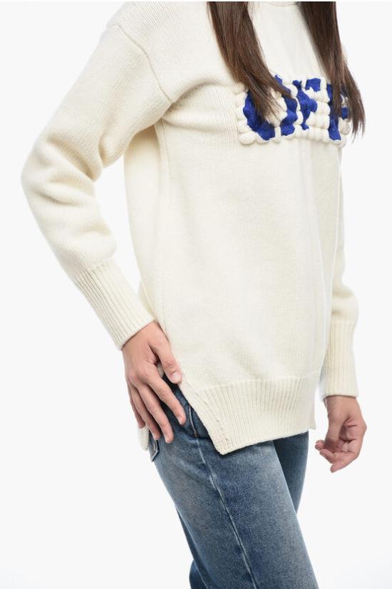  오프화이트 터틀넥 OWHF044F23KNI0010445 Beige - OFF WHITE