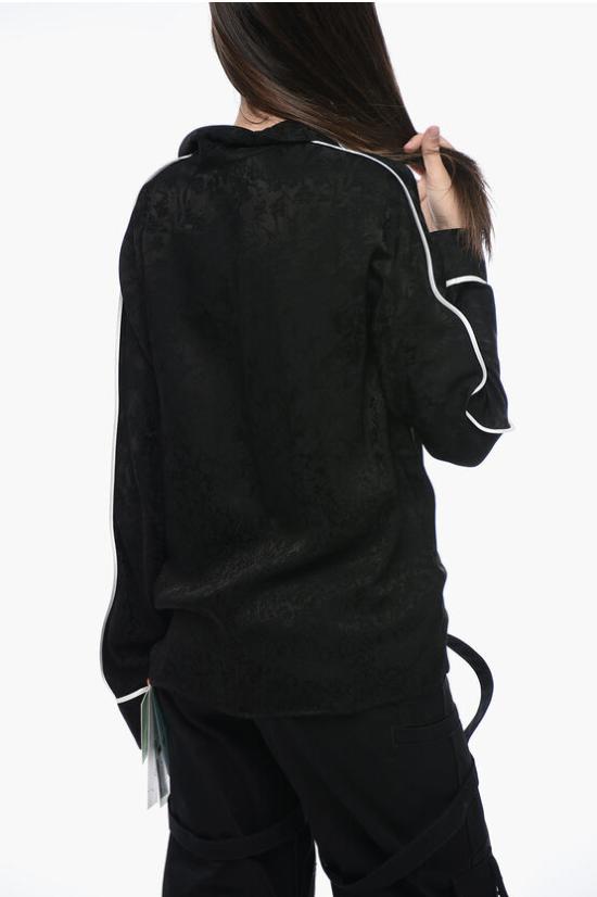  오프화이트 블라우스 OWGA099F22FAB0021010 Black - OFF WHITE