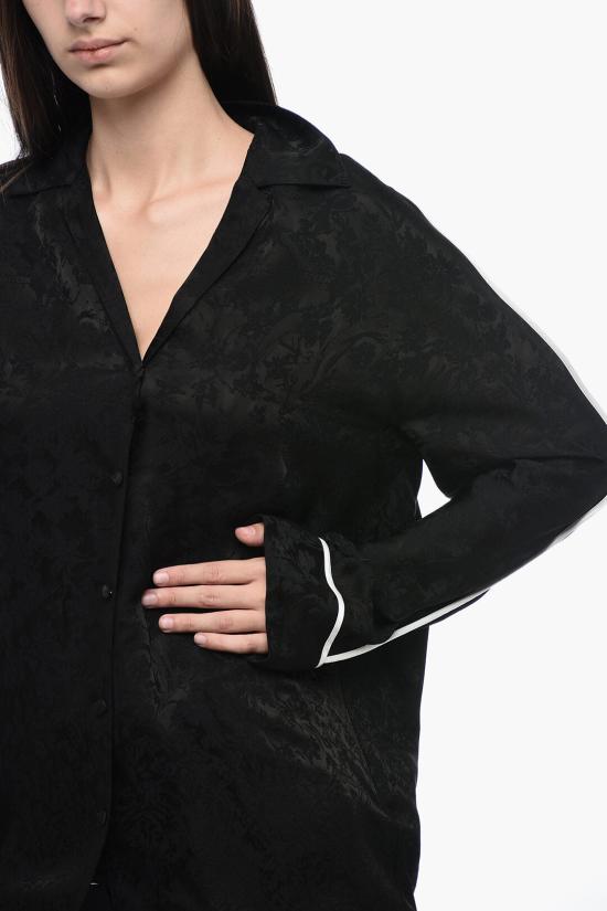  오프화이트 블라우스 OWGA099F22FAB0021010 Black - OFF WHITE
