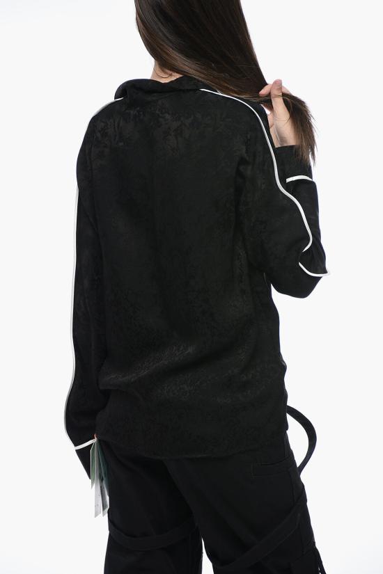  오프화이트 블라우스 OWGA099F22FAB0021010 Black - OFF WHITE
