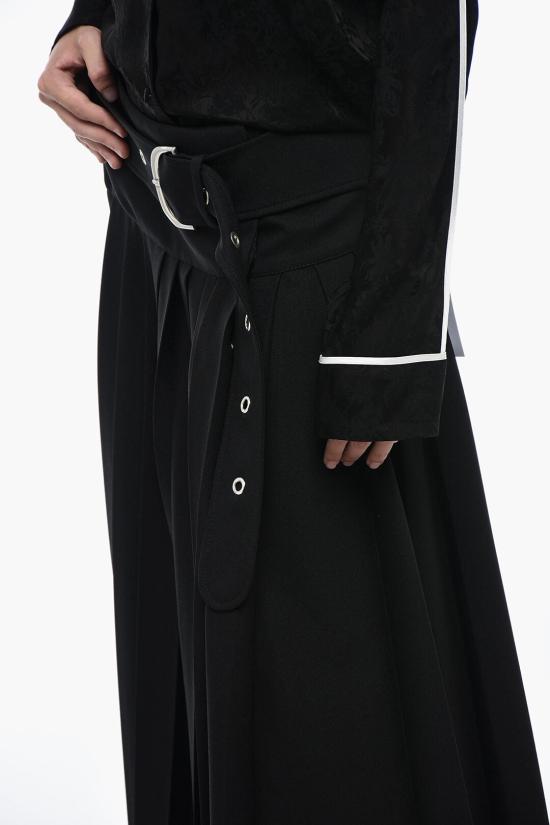  오프화이트 롱 스커트 OWCW006F23FAB0021000 Black - OFF WHITE