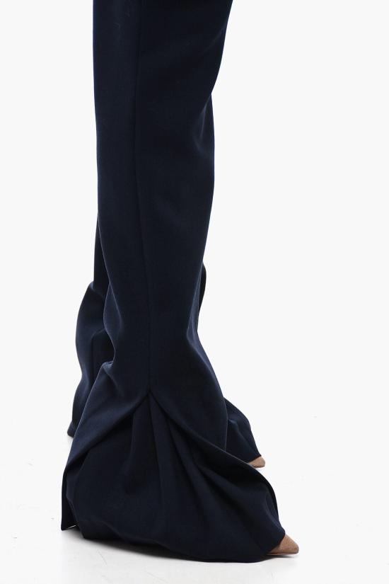  오프화이트 스트레이트 팬츠 OWCO010F23FAB0014700 Midnight blue - OFF WHITE