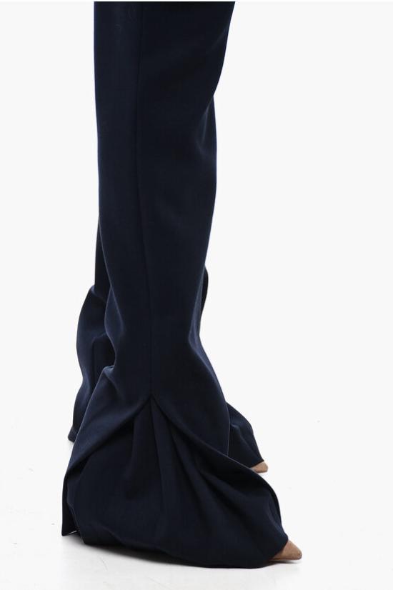  오프화이트 스트레이트 팬츠 OWCO010F23FAB0014700 Midnight blue - OFF WHITE