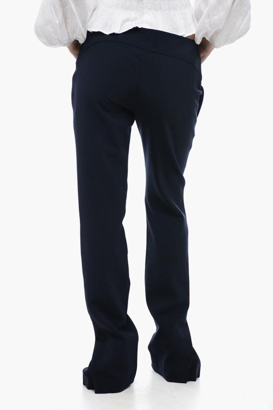  오프화이트 스트레이트 팬츠 OWCO010F23FAB0014700 Midnight blue - OFF WHITE