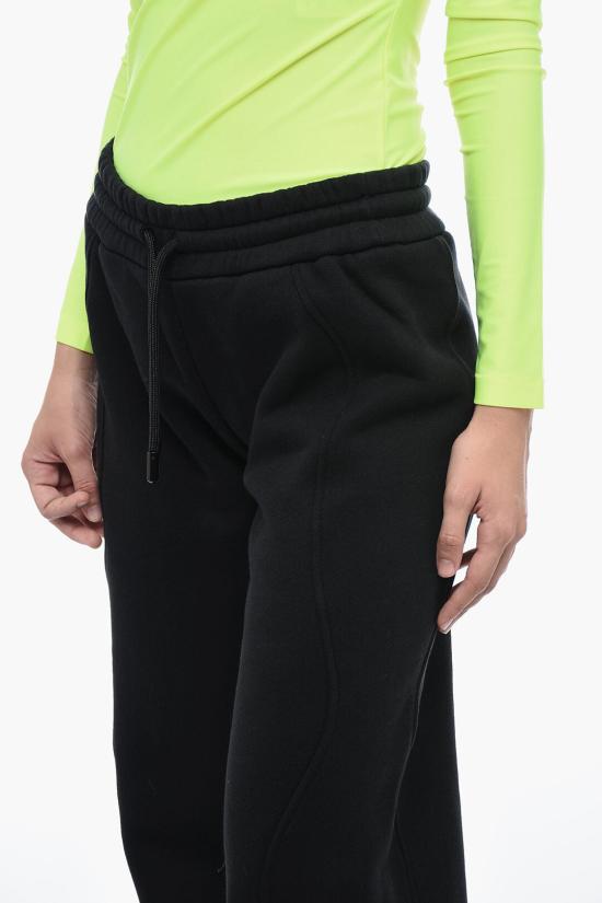  오프화이트 스트레이트 팬츠 OWCH020F23JER0011000 Black - OFF WHITE