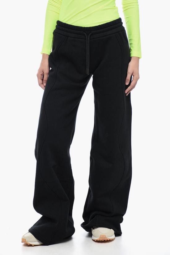  오프화이트 스트레이트 팬츠 OWCH020F23JER0011000 Black