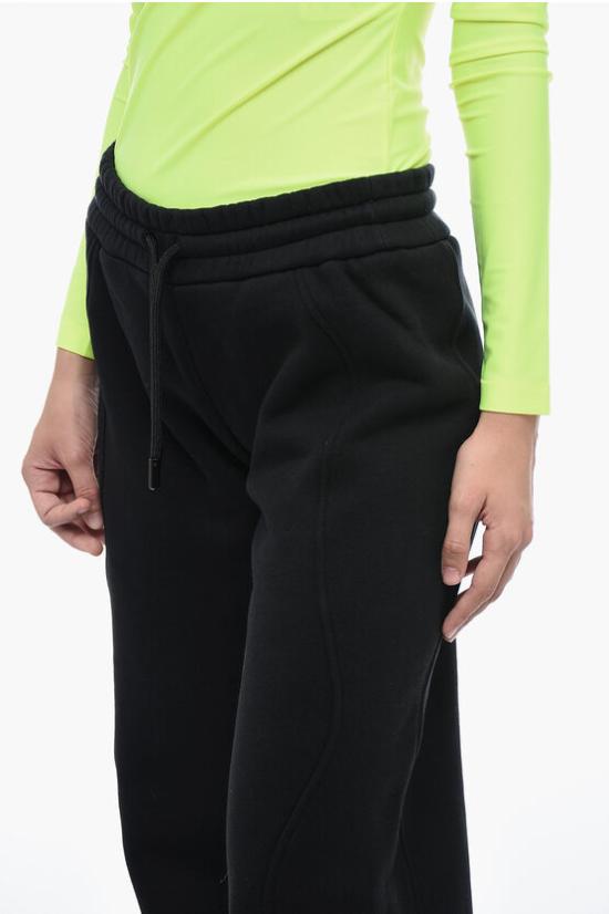  오프화이트 스트레이트 팬츠 OWCH020F23JER0011000 Black - OFF WHITE