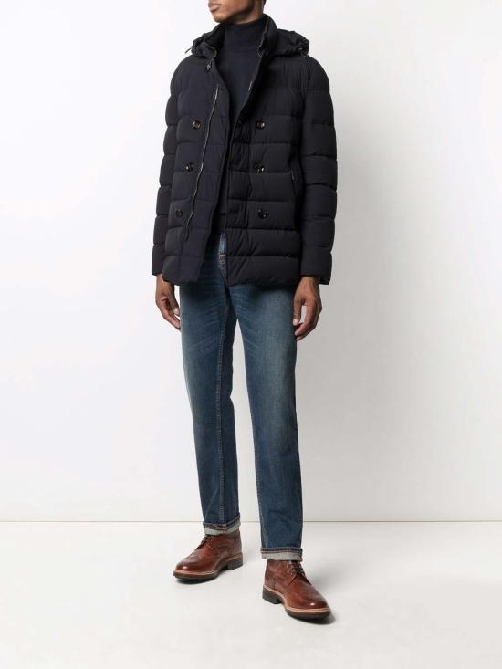 26FW 무레르 FLORIO-KN 플로리오 KN 자켓 MOUGI100188TEPA009U0402 DARK BLUE - MOORER