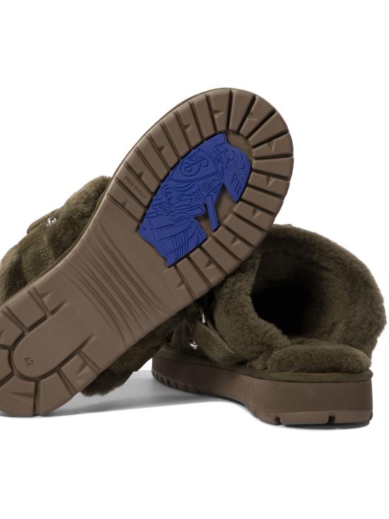 24FW 버버리 뮬/슬리퍼 8092527 Green - BURBERRY