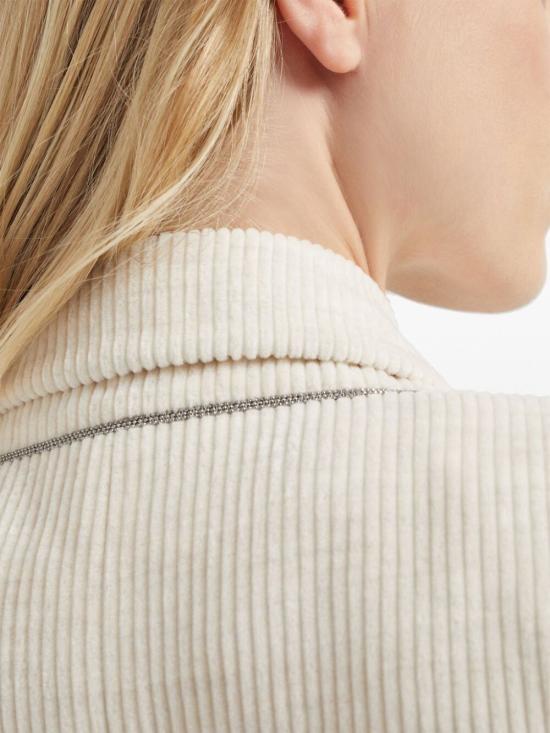 24FW 브루넬로 쿠치넬리 자켓 MD5767032 C058 AVORIO - BRUNELLO CUCINELLI