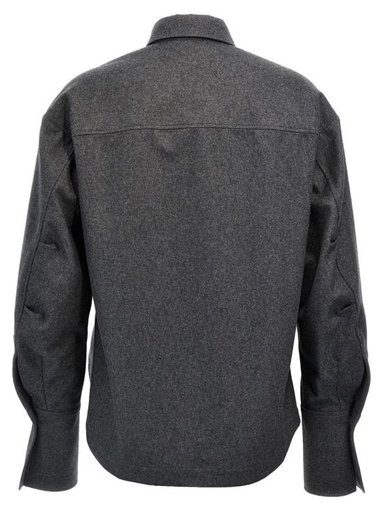  디 아티코 셔츠 248WCH14W055084 GRAY - THE ATTICO