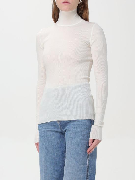  보테가베네타 터틀넥 751881V32A0 9071 White - BOTTEGA VENETA