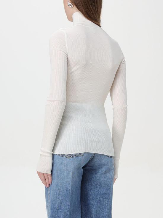  보테가베네타 터틀넥 751881V32A0 9071 White - BOTTEGA VENETA