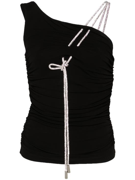 24FW 오프화이트 민소매 티셔츠 OWAD253F24JER001 1010 BLACK BLACK