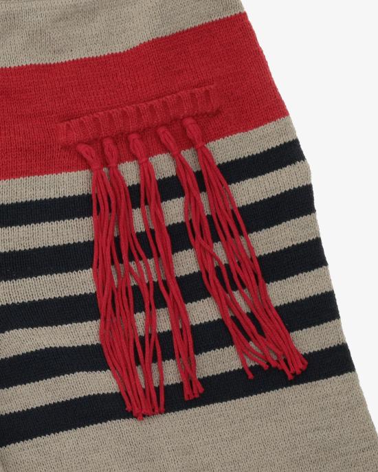  크레이그 그린 숏팬츠 CGSS24CKNTRP01 RED LANDSCAPE STRIPE Red landscape stripe - CRAIG GREEN