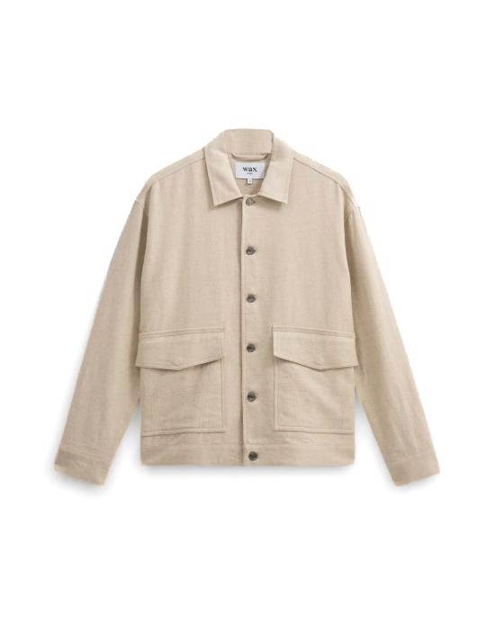  왁스 런던 수트 자켓 SS24 JKT MIT BFE NAT NATURAL Beige