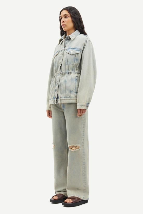  삼소앤삼소 수트 자켓 14811 KHAKI DUST BREAK - SAMSOE SAMSOE