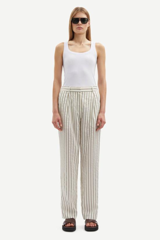  삼소앤삼소 스트레이트 팬츠 14907 Trousers SOLITARY ST - SAMSOE SAMSOE