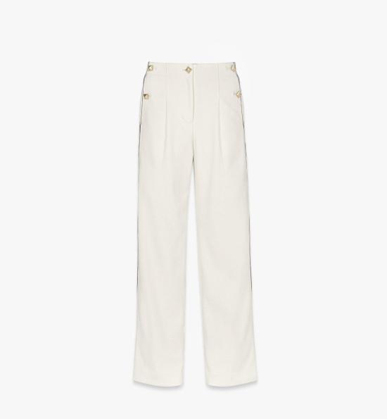  엠시엠 스트레이트 팬츠 MFPESMM03WI0 WHITE White