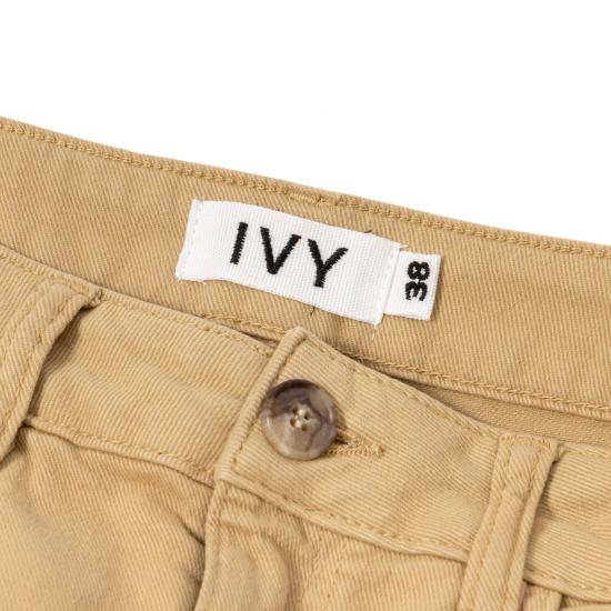  아이비 코펜하겐 미디 스커트 I234847 KHAKI TWILL - IVY COPENHAGEN