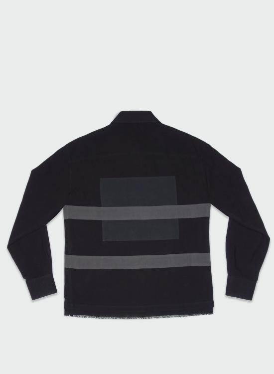  크레이그 그린 긴팔 셔츠 CGAW23CWOSHI40 BLACK DARK GREY Black dark grey - CRAIG GREEN