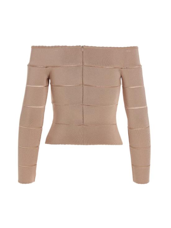  알렉산드레 보티에 긴팔 티셔츠 231KTO1809BLUSH PINK - ALEXANDRE VAUTHIER