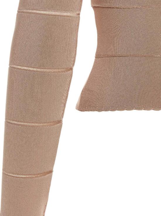  알렉산드레 보티에 긴팔 티셔츠 231KTO1809BLUSH PINK - ALEXANDRE VAUTHIER