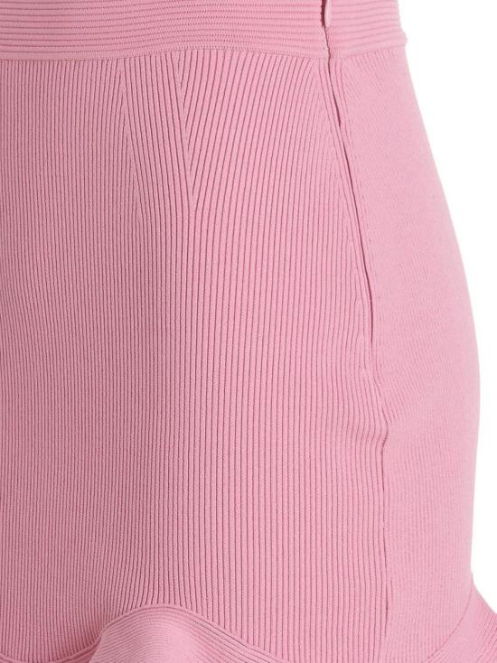  알렉산더 맥퀸 숏 스커트 734536Q1A5B5003 PINK - ALEXANDER MCQUEEN