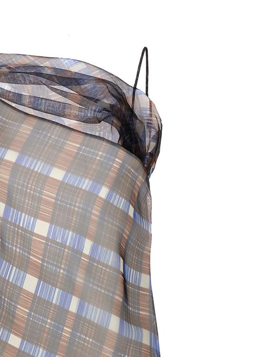  살바토레 페라가모 롱 원피스 0765105COCOA MULTICOLOR - SALVATORE FERRAGAMO