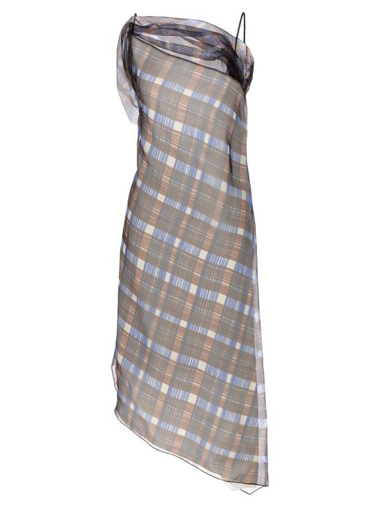  살바토레 페라가모 롱 원피스 0765105COCOA MULTICOLOR