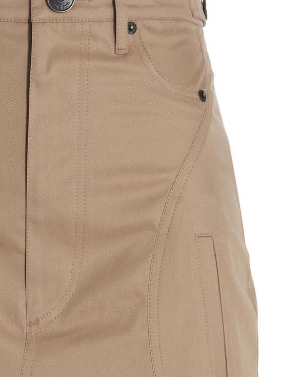  버버리 롱 스커트 8072129PALENUDE Beige - BURBERRY