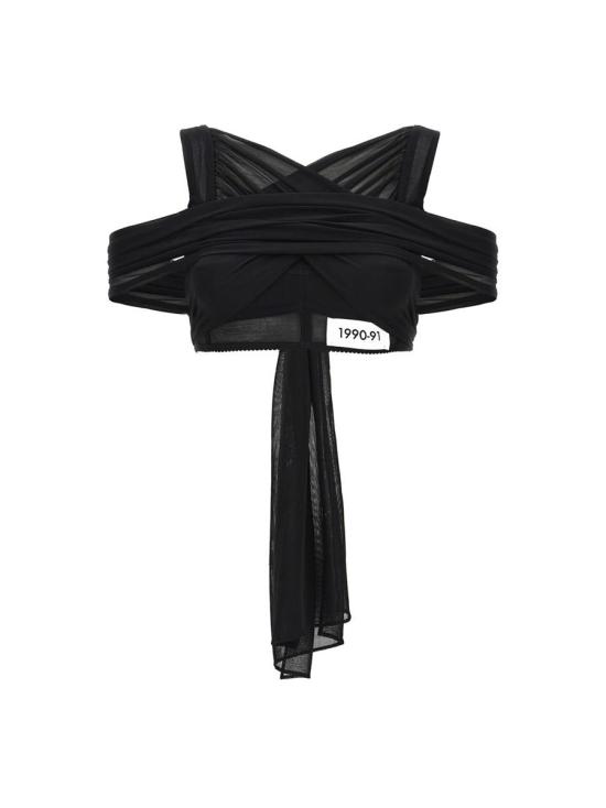  돌체앤가바나 민소매 티셔츠 F777STFU8B0N0000 Black