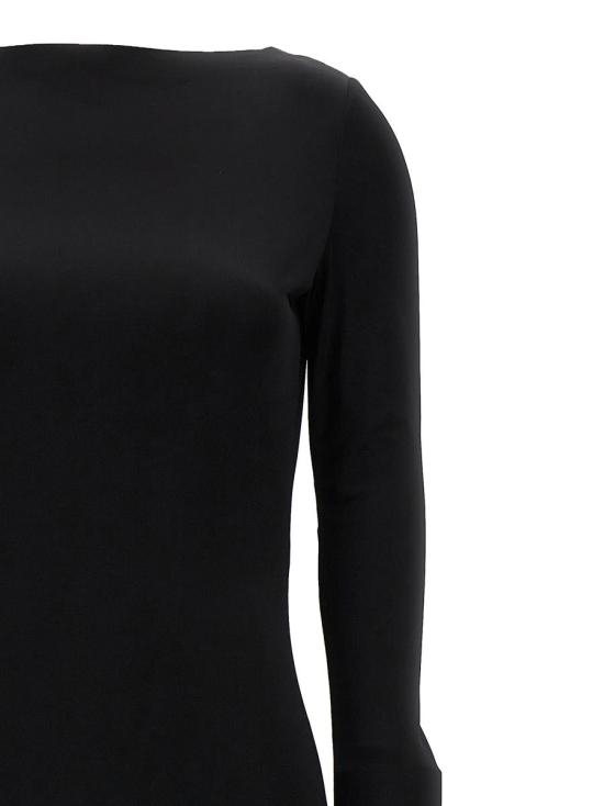  베르사체 롱 원피스 10116281A005721B000 Black - VERSACE