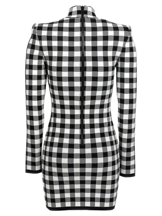  발망 원피스 CF1R8019KF51EAB Multicolor - BALMAIN