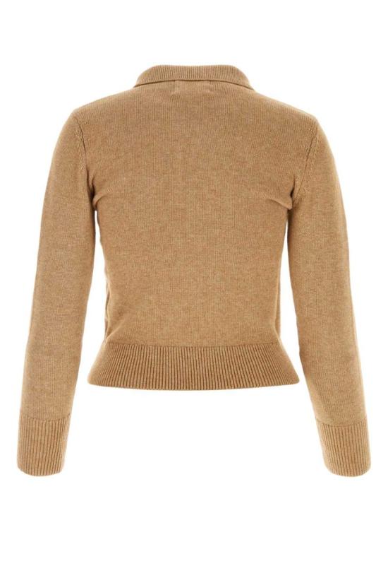 25FW 이자벨마랑에뚜왈 노라 폴로 니트 스웨터  PU0314FAA1X05E 50CM Brown - ISABEL MARANT ETOILE