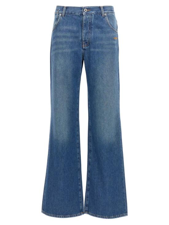 24FW 오프화이트 데님 팬츠 OWYA062F24DEN00244004400 BLUE