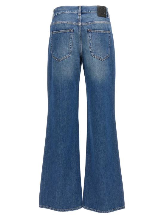 24FW 오프화이트 데님 팬츠 OWYA062F24DEN00244004400 BLUE - OFF WHITE