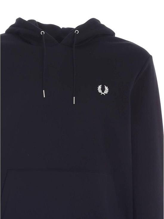25FW 프레드페리 후드 티셔츠 M2643102 Black - FRED PERRY