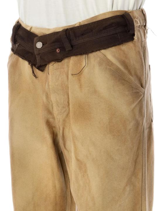 24FW 마리아노 숏 스커트 S6801933535 02 BROWN - MAGLIANO