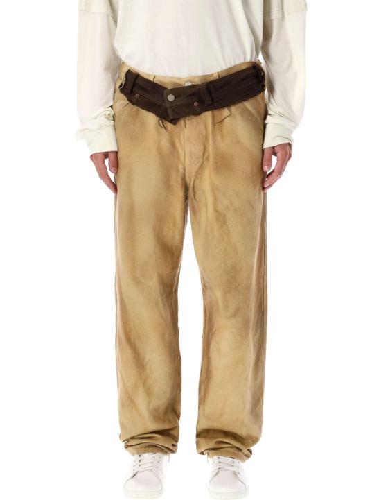 24FW 마리아노 숏 스커트 S6801933535 02 BROWN