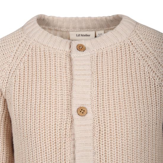 24FW [키즈] 릴 아뜰리에 가디건 13231613 SHEER BLISS PINK - LIL ATELIER