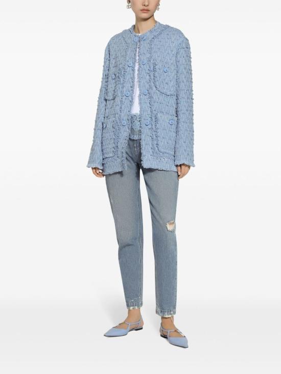 24FW 돌체앤가바나 자켓 F29TYT GDCLV F3981 GLICINE VIOLA CHIARO - DOLCE & GABBANA