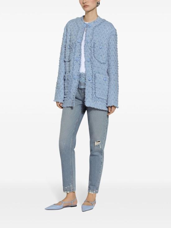 24FW 돌체앤가바나 자켓 F29TYT GDCLV F3981 GLICINE VIOLA CHIARO - DOLCE & GABBANA