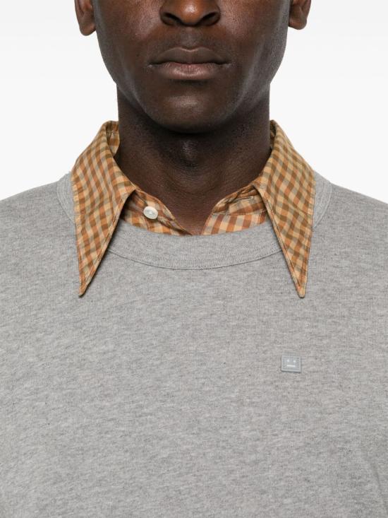 24FW 아크네 스튜디오 긴팔 티셔츠 CI0173 GRIGIO - ACNE STUDIOS