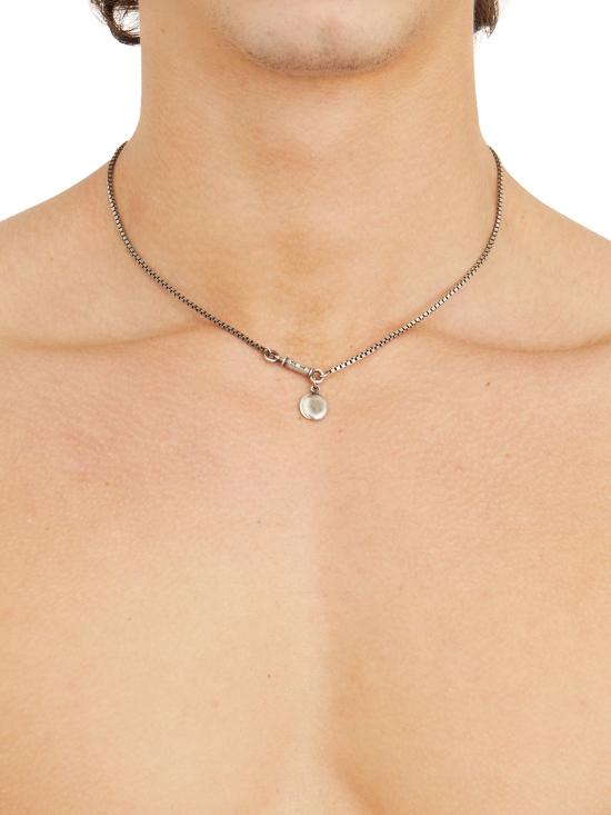 25FW 베르크슈타트 뮌헨 네크리스 IM3711MN Silver - WERKSTATT MUNCHEN