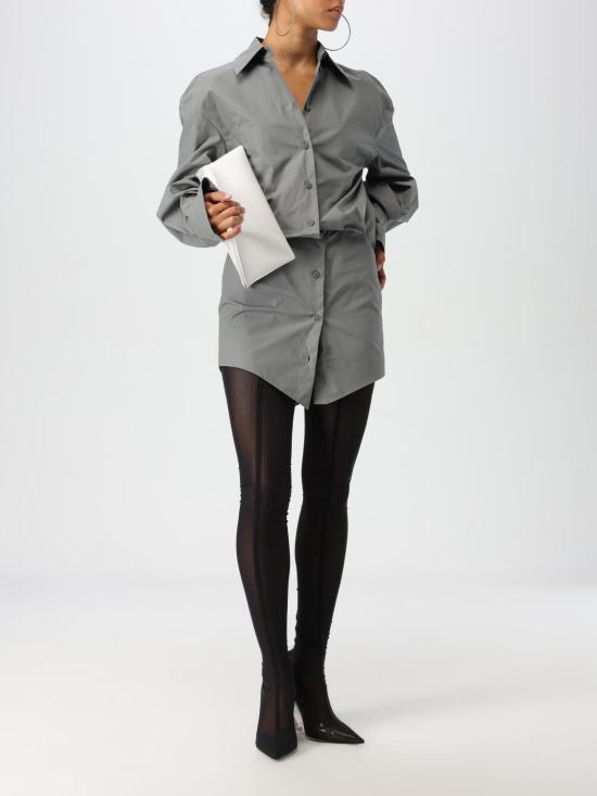 24FW 디 아티코 숏 원피스 247WCA93C052 084 Grey - THE ATTICO